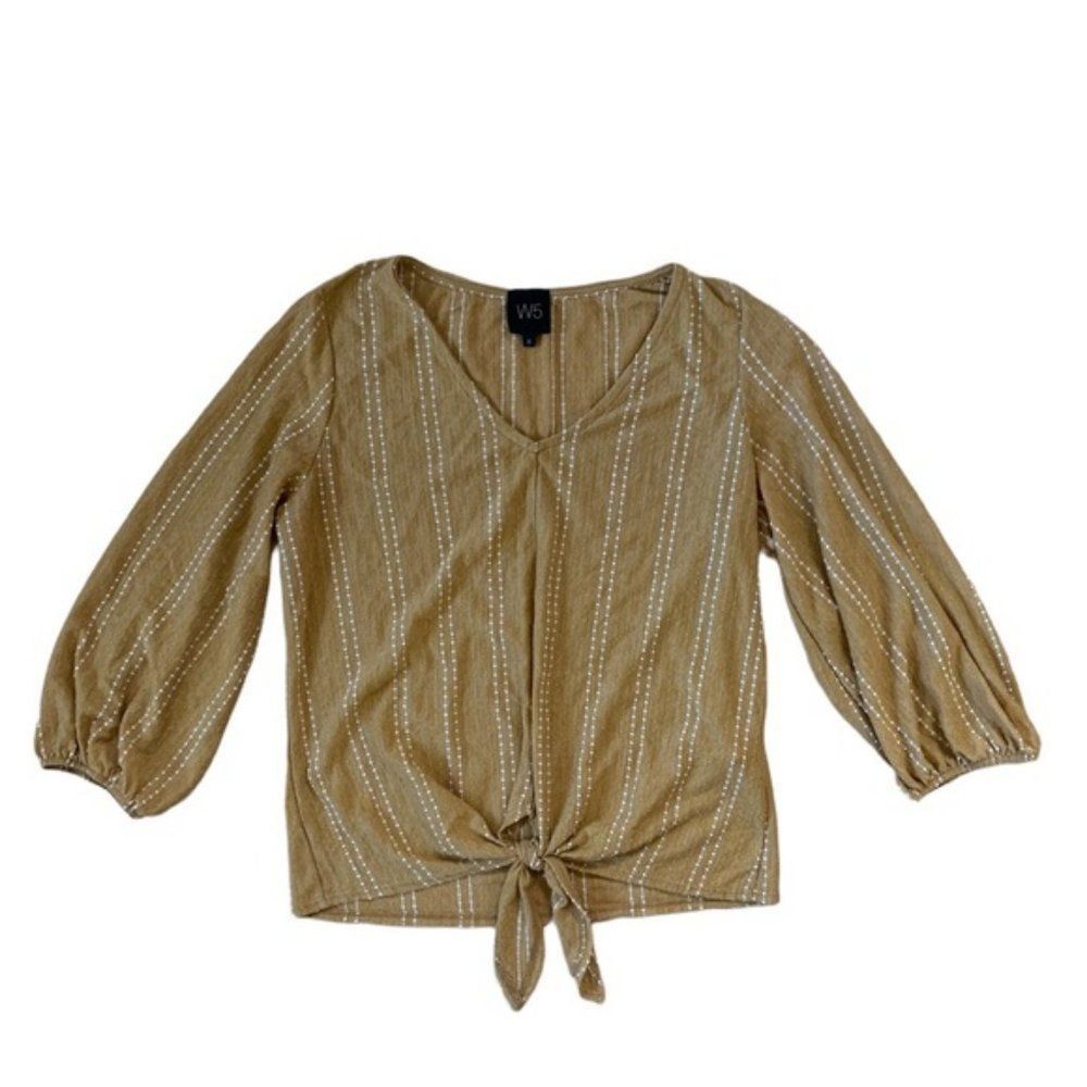 W5 Patterned Blouse Size Small